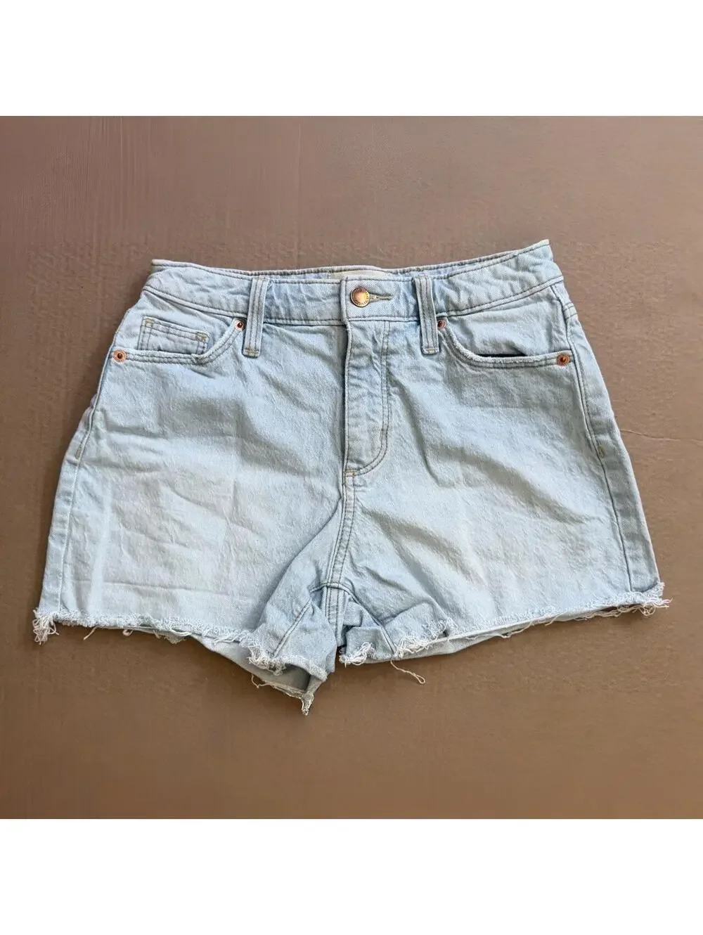 Universal Thread light wash denim shorts